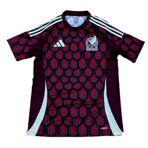 Adidas Red and Black Men's Jersey